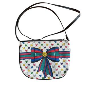 Brighton Love & Joy Canvas Crossbody Wristlet